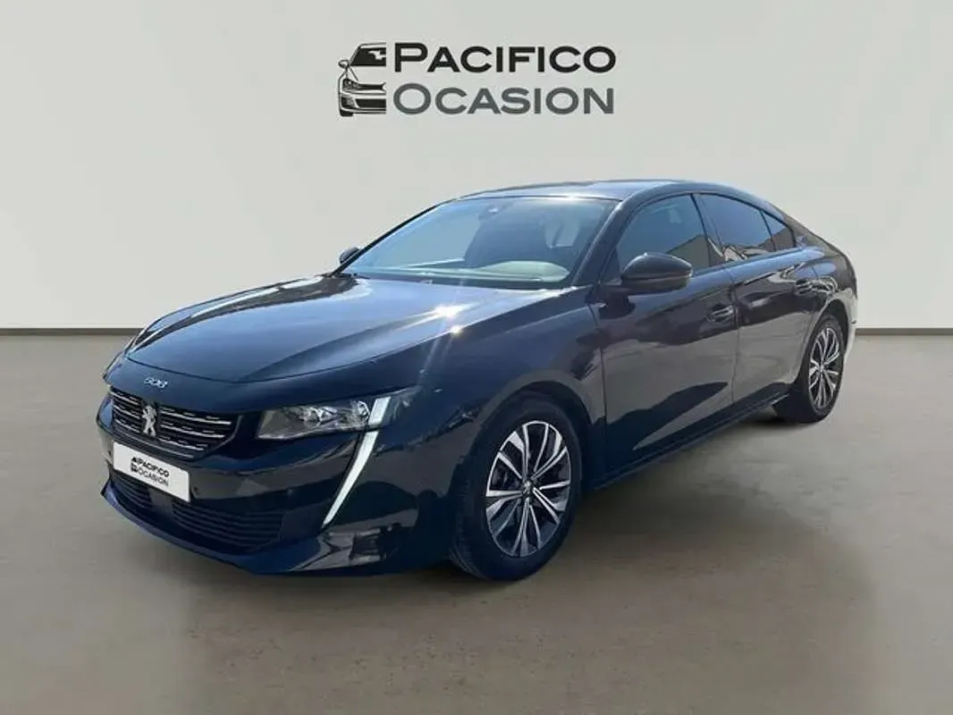 Usado Peugeot 508 Allure 131 CV (96 kW) 2021 Negro Berlina