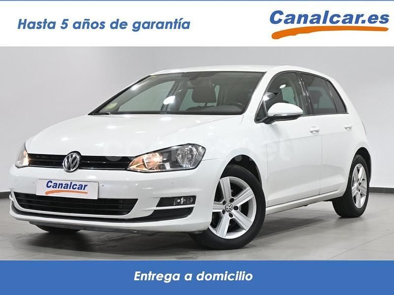 Blanco Usado 2015 VW Golf VII Advance Berlina | 9925 € (Buen precio) - Imagen 1/4