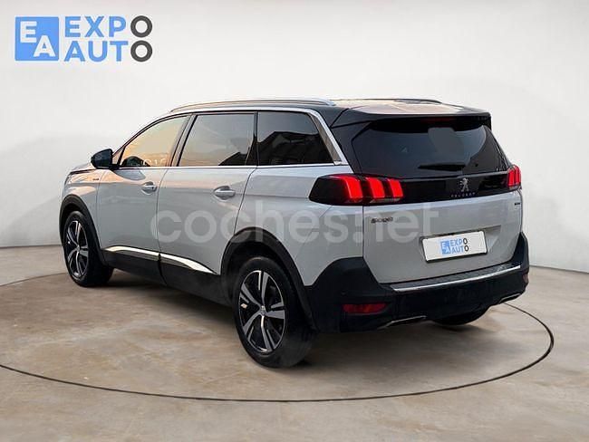 Usado Peugeot 5008 GT-line 130 CV (95 kW) 2019 Blanco SUV