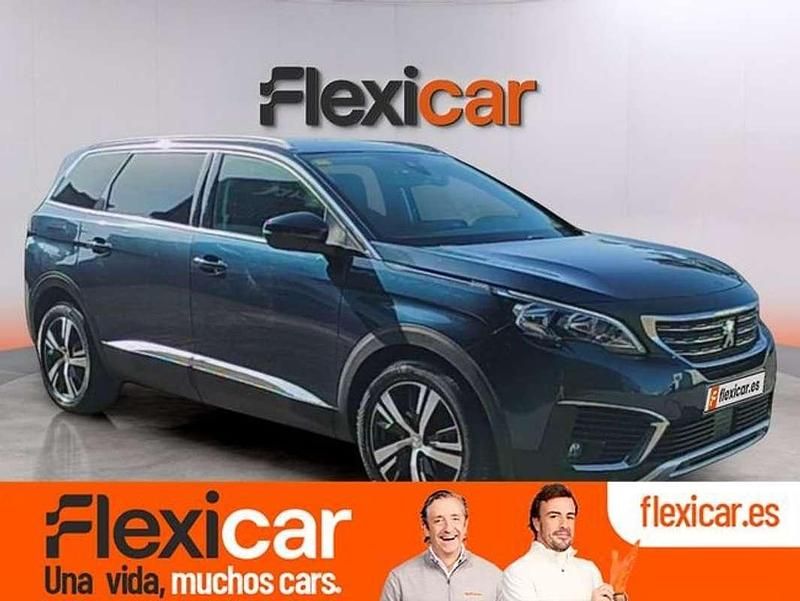 Usado Peugeot 5008 Allure 120 CV (88 kW) 2018 Azul SUV
