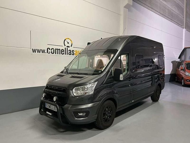 Gris Usado 2022 Ford Transit Van | 69.990 € - Imagen 1/4