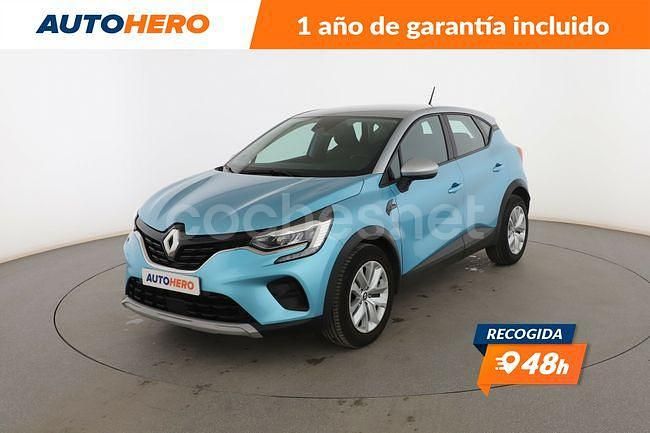 Azul Usado 2021 Renault Captur Intens SUV | 15.199 € (Precio justo) - Imagen 1/3