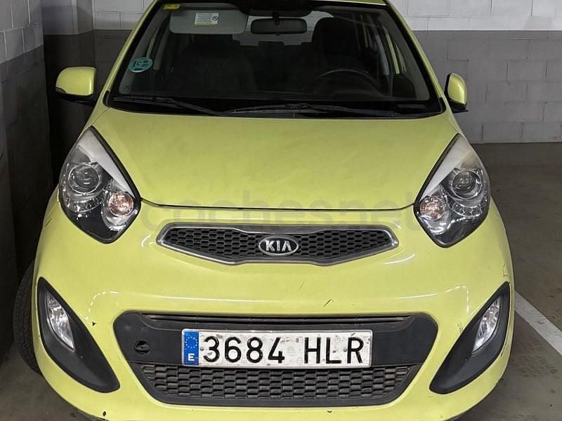 Usado Kia Picanto 85 CV (62 kW) 2014 Amarillo Utilitario