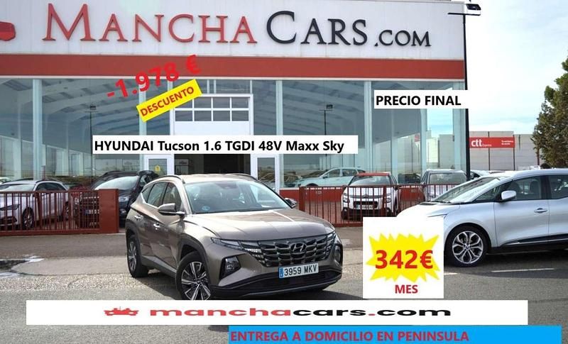 Usado Hyundai Tucson 150 CV (110 kW) 2023 Gris SUV