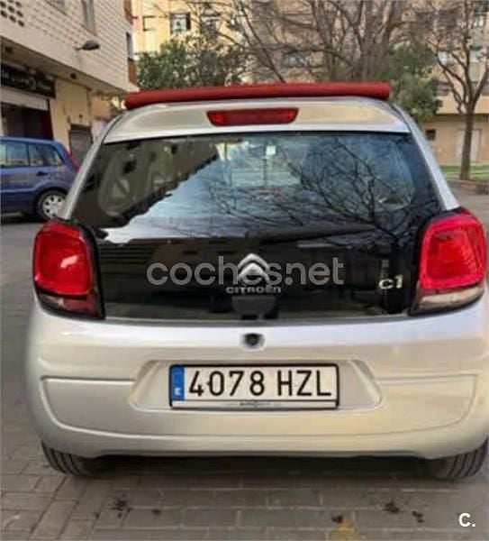 Usado Citroën C1 PureTech 82 CV (60 kW) 2014 Gris / plata Utilitario