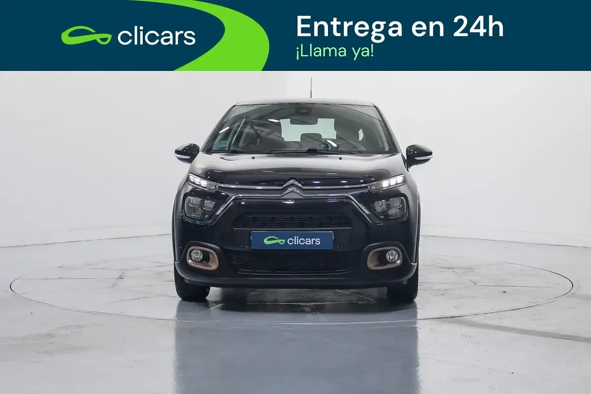 Usado Citroën C3 PureTech 83 CV (61 kW) 2023 Negro Utilitario