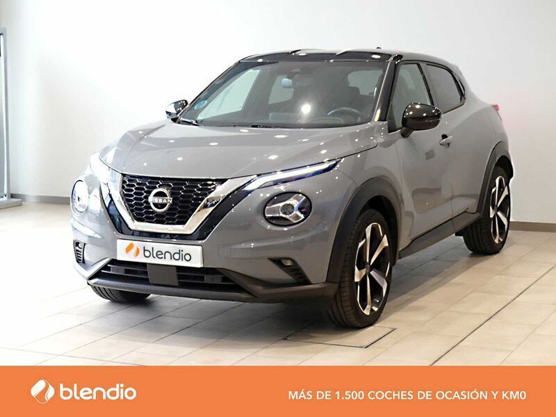 Katana grey + midnight black metalizado Usado 2023 Nissan Juke Tekna SUV | 28.895 € - Imagen 1/4