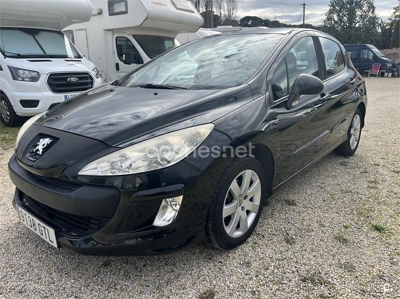 Negro Usado 2010 Peugeot 308 Sport Berlina | 3300 € (Buen precio) - Imagen 1/4