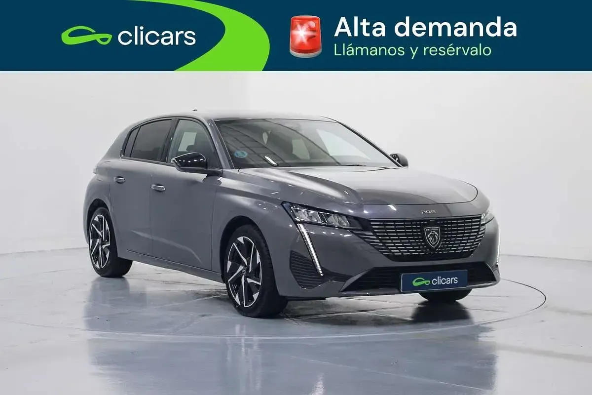 Usado Peugeot 308 Allure 131 CV (96 kW) 2024 Gris Utilitario