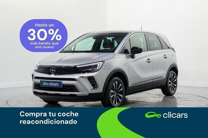 Gris / plata Usado 2024 Opel Crossland Elegance SUV | 15.990 € (Precio justo) - Imagen 1/4