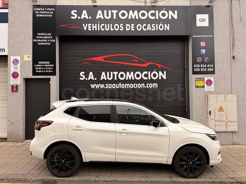Usado Nissan Qashqai N-TEC 140 CV (102 kW) 2020 Blanco SUV