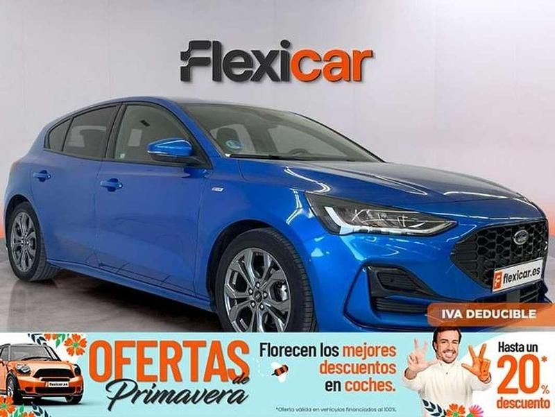 Usado Ford Focus ST-Line 125 CV (91 kW) 2023 Azul Berlina