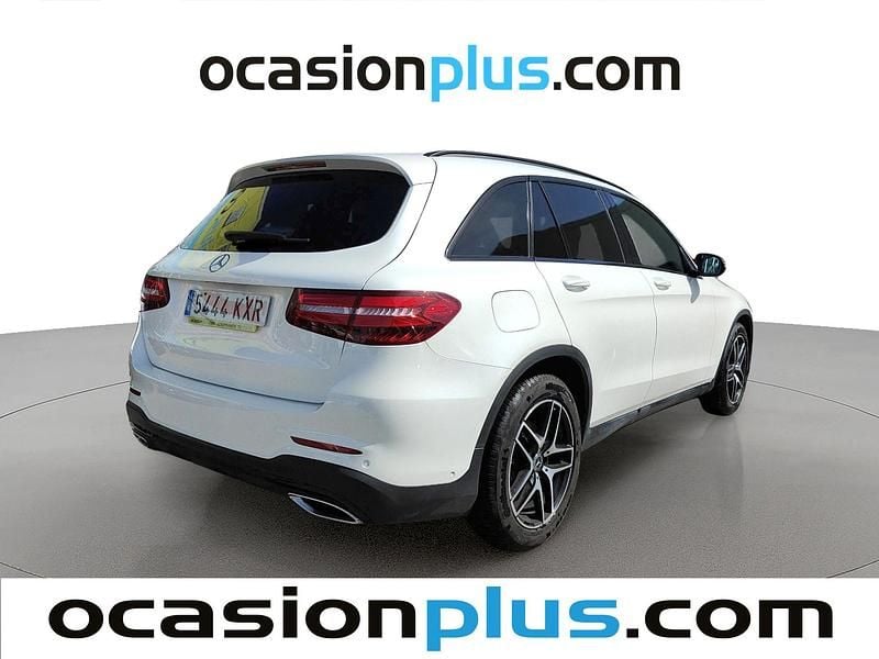Usado Mercedes GLC220 170 CV (125 kW) 2019 Blanco SUV