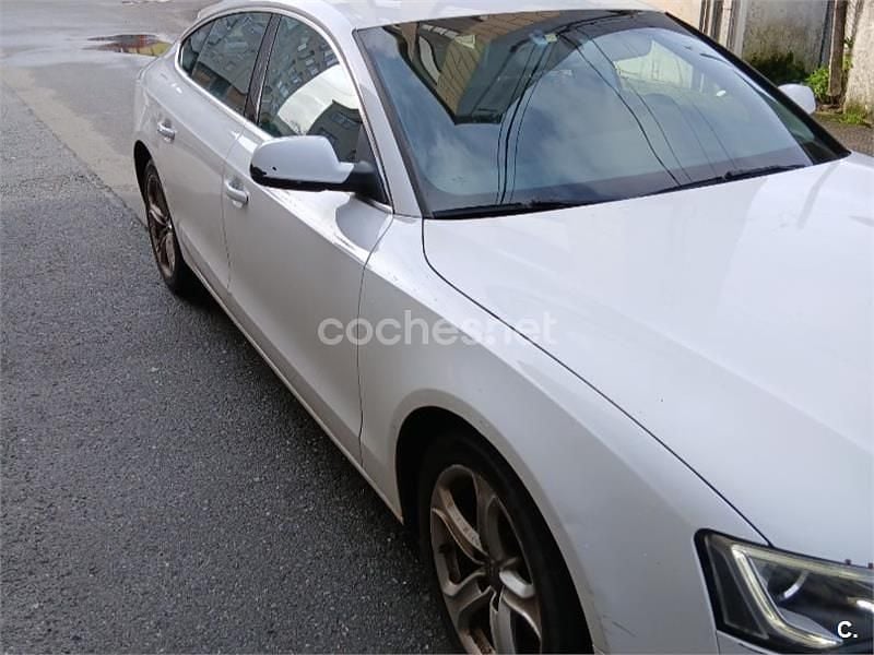 Usado Audi A5 Sportback 143 CV (105 kW) 2013 Blanco Utilitario