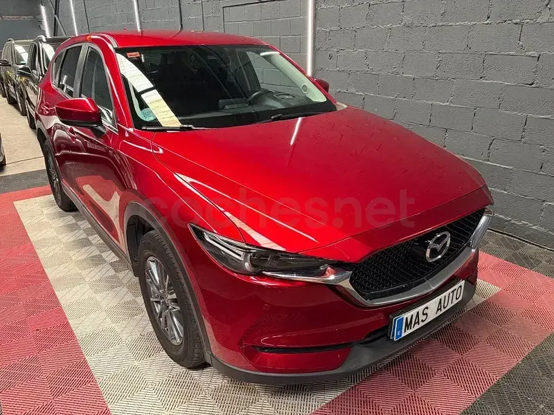 Usado Mazda CX-5 Style 150 CV (110 kW) 2017 Granate SUV