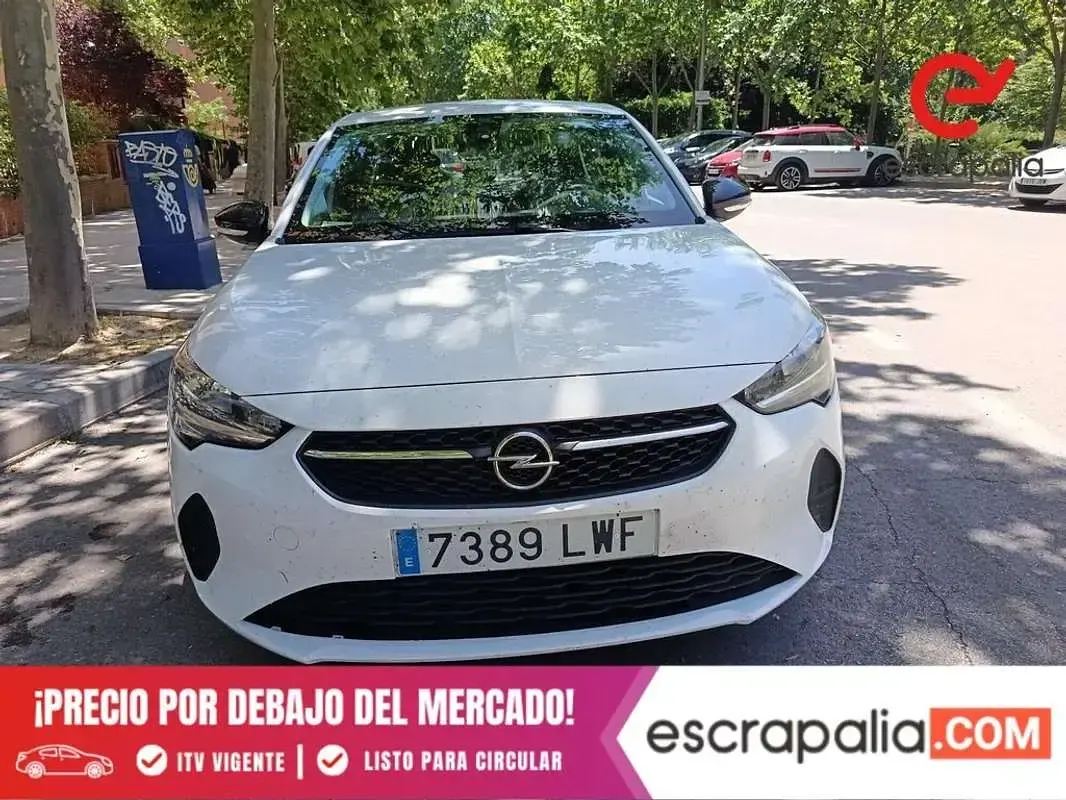 Usado Opel Corsa Edition 75 CV (55 kW) 2022 Blanco Utilitario