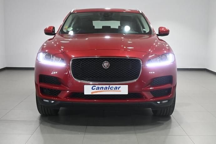 Usado Jaguar F-Pace Prestige 250 CV (183 kW) 2018 Rojo SUV