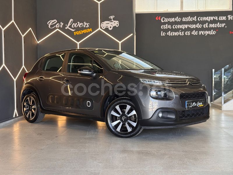 Usado Citroën C3 Feel 82 CV (60 kW) 2018 Gris / plata Utilitario