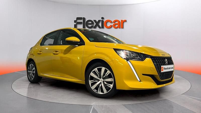 Usado Peugeot 208 Active 75 CV (55 kW) 2020 Amarillo Utilitario