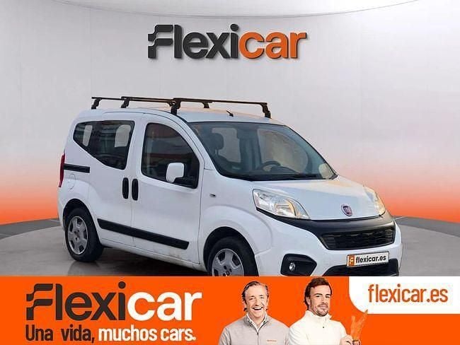 Blanco Usado 2017 Fiat Qubo Dynamic Monovolumen | 9990 € (Buen precio) - Imagen 1/4