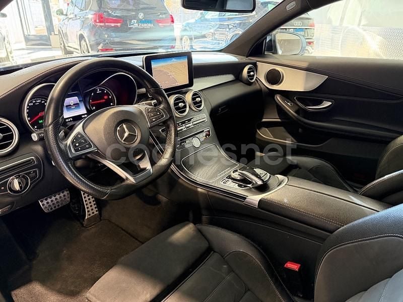 Usado Mercedes C220 170 CV (125 kW) 2016 Blanco Coupe