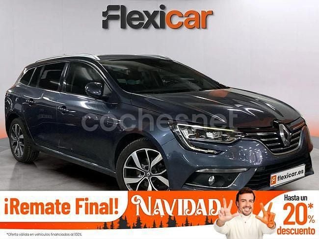 Gris / plata Usado 2018 Renault Mégane GrandTour Bose Edition Familiar | 12.990 € (Precio justo) - Imagen 1/4