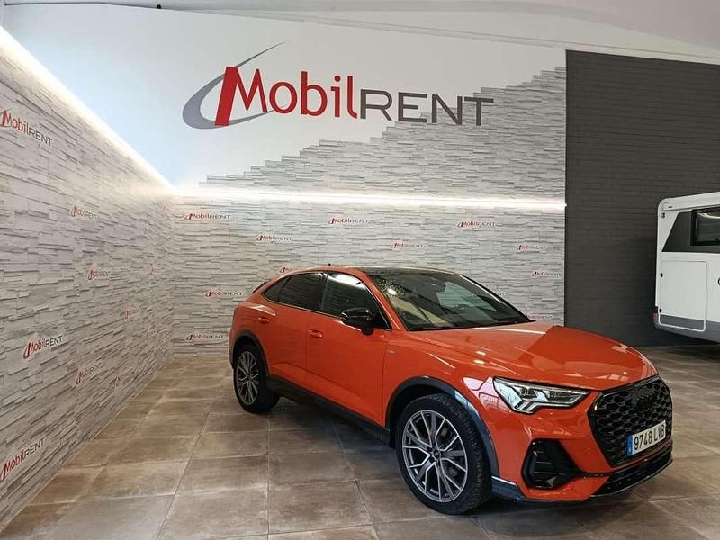 Usado Audi Q3 Sportback Black Edition 150 CV (110 kW) 2021 Naranja SUV