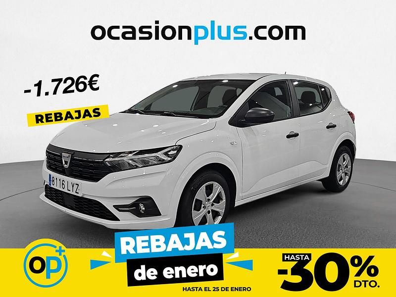 Blanco Usado 2022 Dacia Sandero Essentiel Utilitario | 14.590 € (Precio justo) - Imagen 1/4