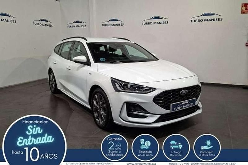 Usado Ford Focus ST-Line 125 CV (91 kW) 2022 Blanco Utilitario