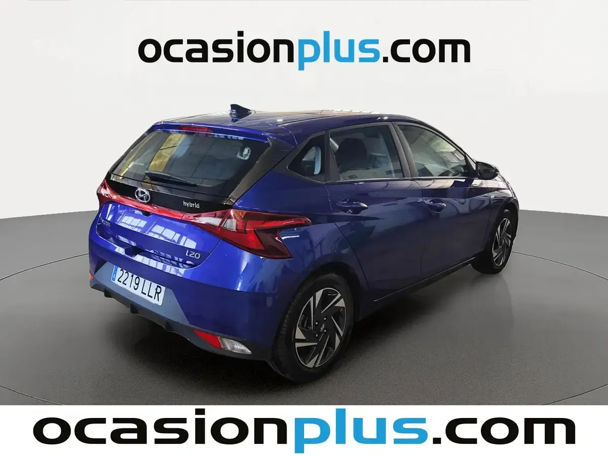 Usado Hyundai i20 100 CV (73 kW) 2020 Azul Utilitario