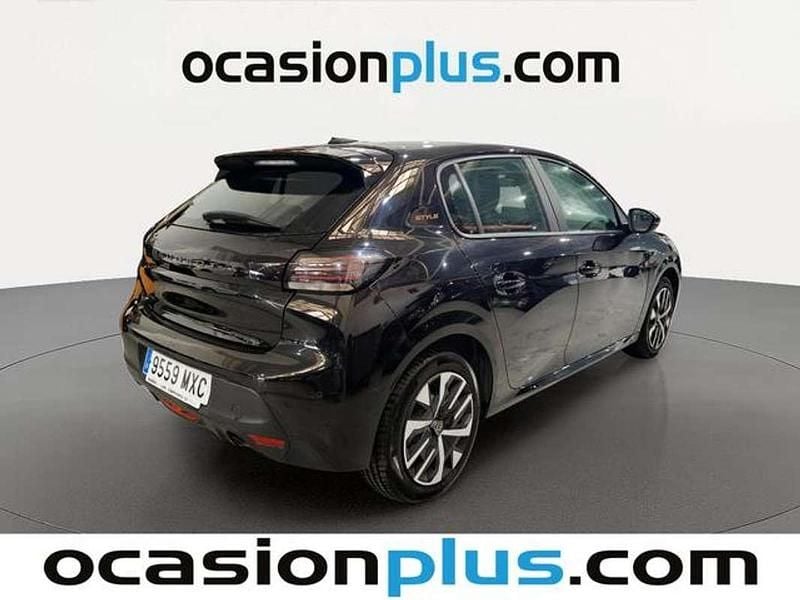 Usado Peugeot 208 Style 102 CV (75 kW) 2024 Negro Utilitario