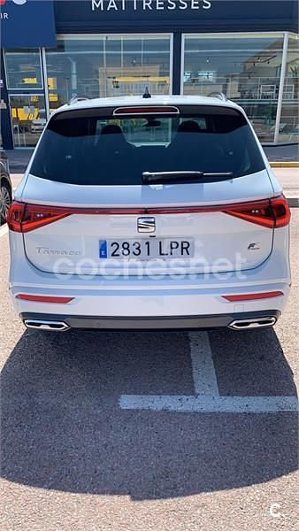 Usado Seat Tarraco FR 245 CV (180 kW) 2021 Blanco SUV