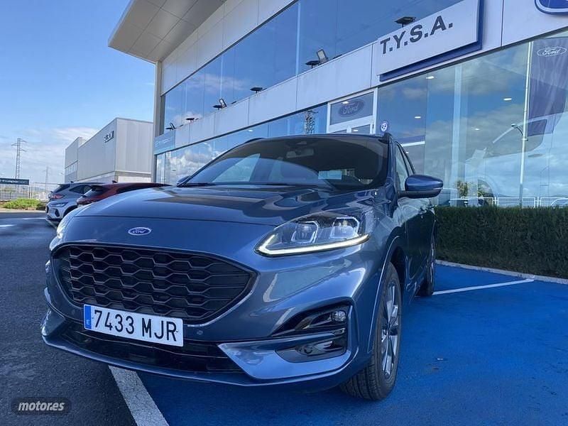 Azul Usado 2023 Ford Kuga ST-Line SUV | 28.995 € (Un poco caro) - Imagen 1/4