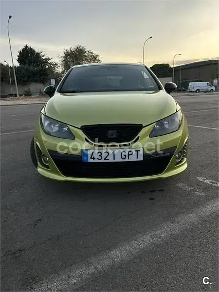 Usado Seat Ibiza SC CUPRA 180 CV (132 kW) 2009 Amarillo Utilitario