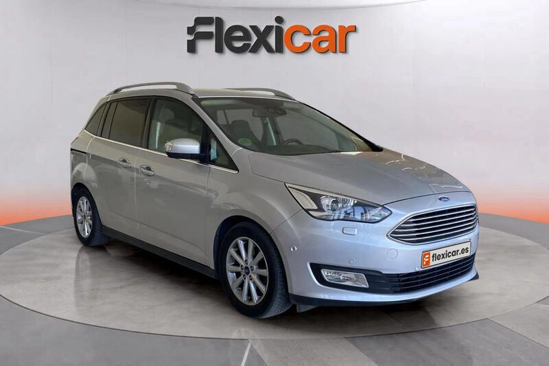 Gris Usado 2019 Ford Grand C-Max Titanium Monovolumen | 10.990 € (Super precio) - Imagen 1/4