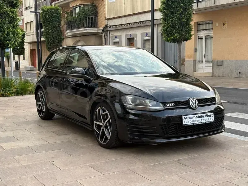 Usado VW Golf VII GTD 184 CV (135 kW) 2013 Negro Berlina