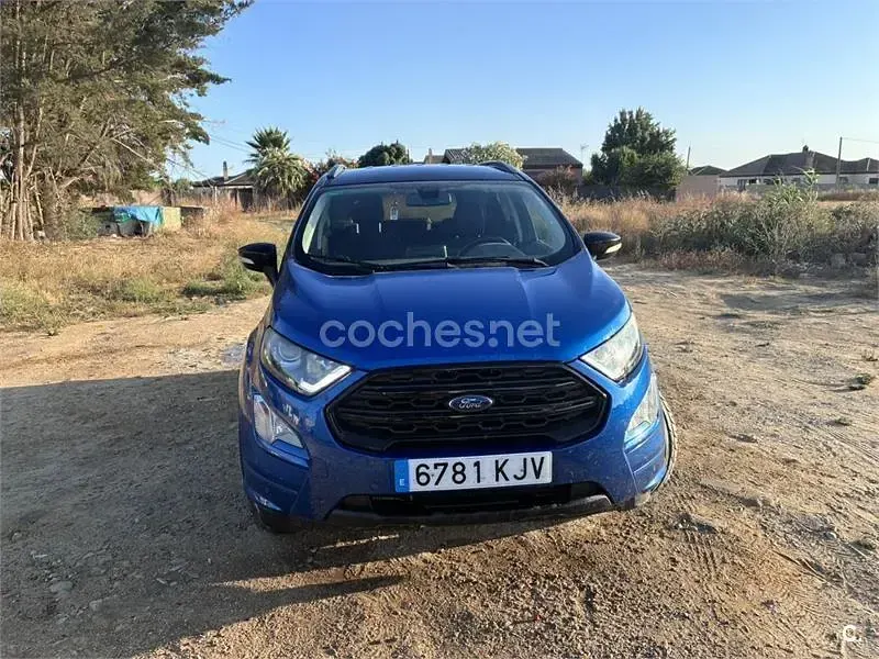 Usado Ford Ecosport S 140 CV (102 kW) 2018 Azul SUV