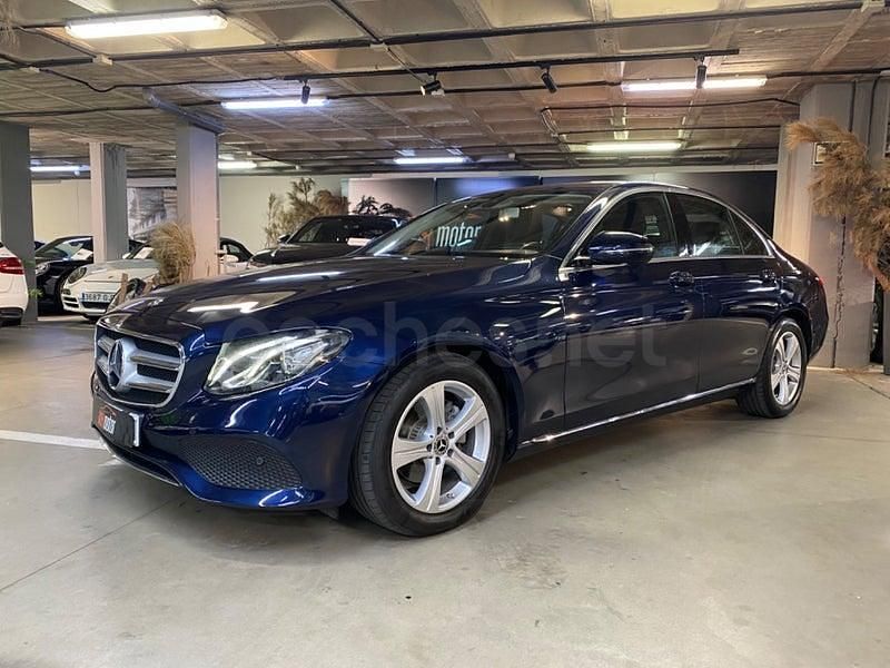 Usado Mercedes E220 194 CV (142 kW) 2018 Azul Berlina