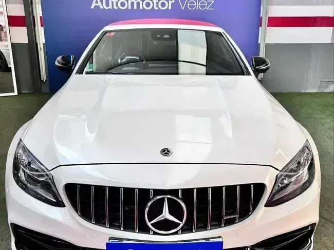 Usado Mercedes C63S AMG 510 CV (375 kW) 2019 Blanco Descapotable