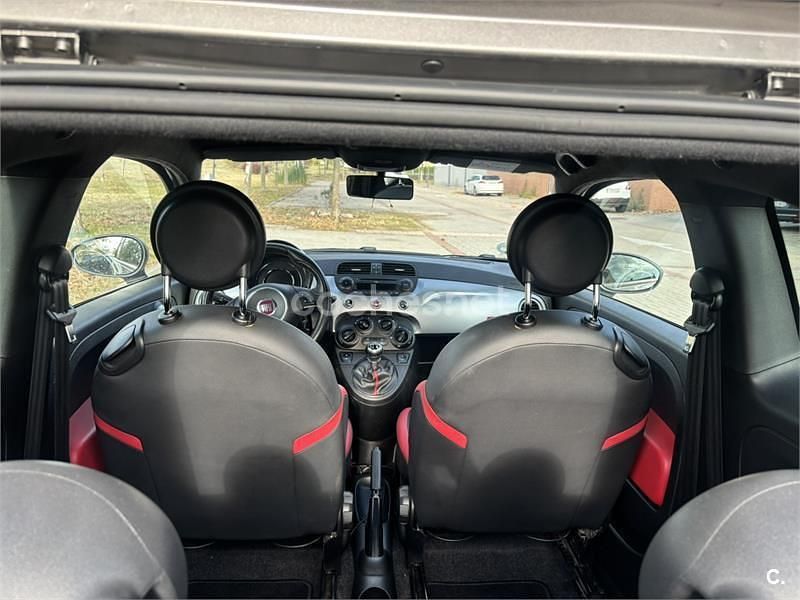 Gris / plata Usado 2015 Fiat 500 Pop Berlina | 8600 € (Precio justo) - Imagen 1/4