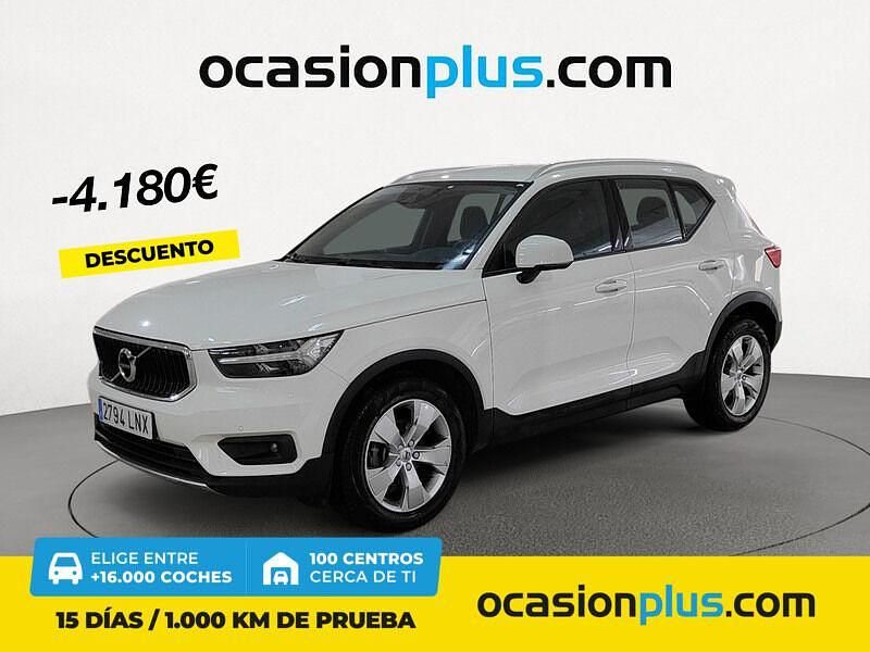 Blanco Usado 2021 Volvo XC40 Momentum SUV | 23.990 € (Precio justo) - Imagen 1/4