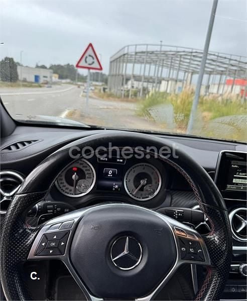 Usado Mercedes A200 AMG line 136 CV (100 kW) 2014 Gris / plata Berlina