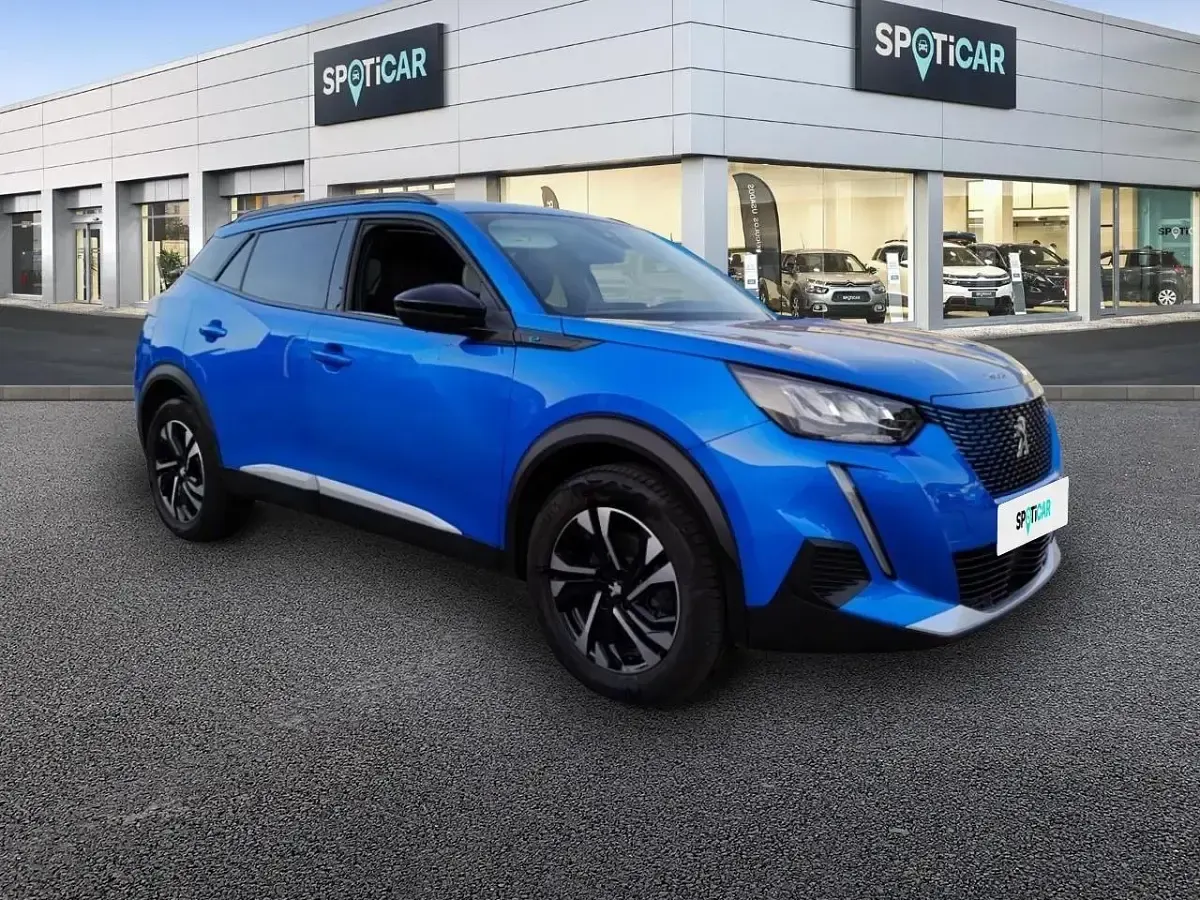 Usado Peugeot e-2008 Allure 100 kW (136 CV) 2022 Azul SUV