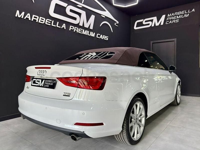 Usado Audi A3 Cabriolet Design 190 CV (139 kW) 2016 Blanco Descapotable