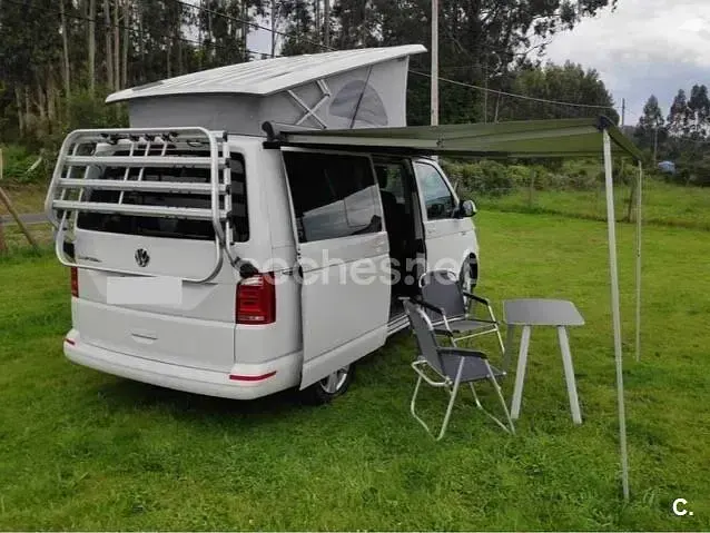 Usado VW California Beach 204 CV (150 kW) 2018 Blanco Van