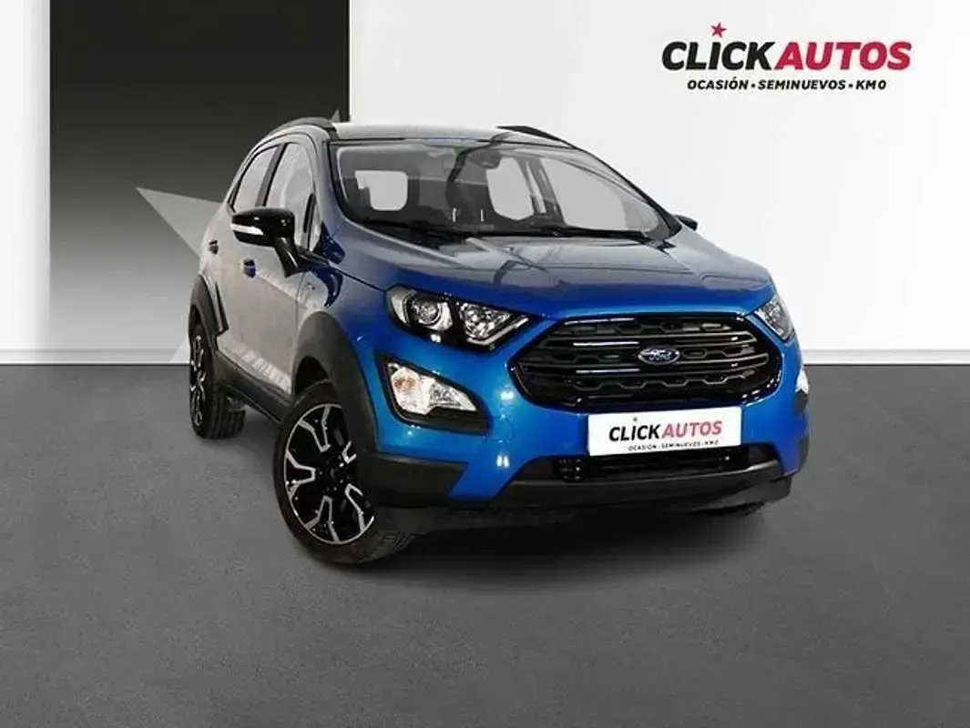 Usado Ford Ecosport Active 125 CV (91 kW) 2022 Azul SUV