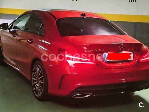 Usado Mercedes CLA220 190 CV (139 kW) 2018 Rojo Berlina