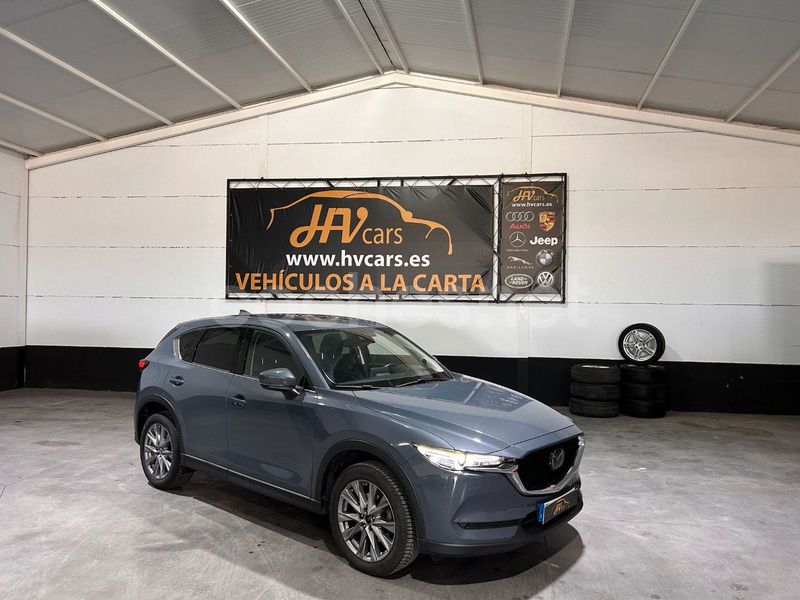 Azul Usado 2021 Mazda CX-5 SUV | 23.500 € (Precio justo) - Imagen 1/4