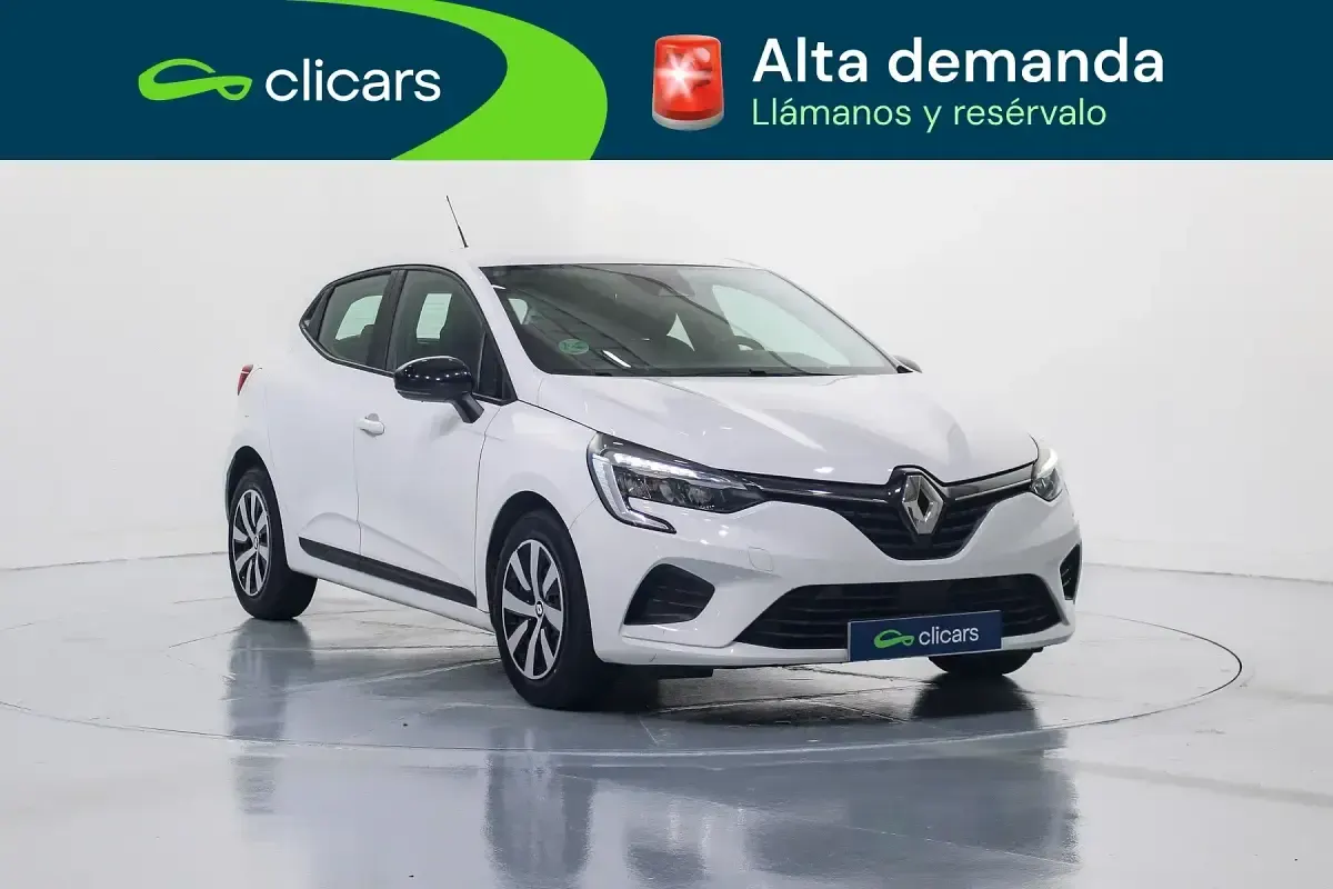 Używany Renault Clio V Intens 91 KM (66 kW) 2022 Biały Sedan/Limuzyna