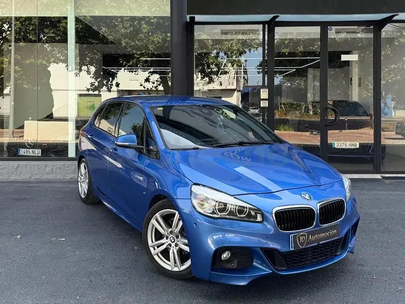 Usado BMW 216 Active Tourer Sport Line 116 CV (85 kW) 2017 Azul Monovolumen
